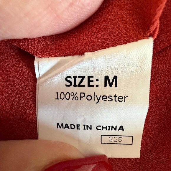 NWT Dokotoo Women's Bohemian Floral Flowy Dress, V- Neck, Size Medium - Picture 9 of 15